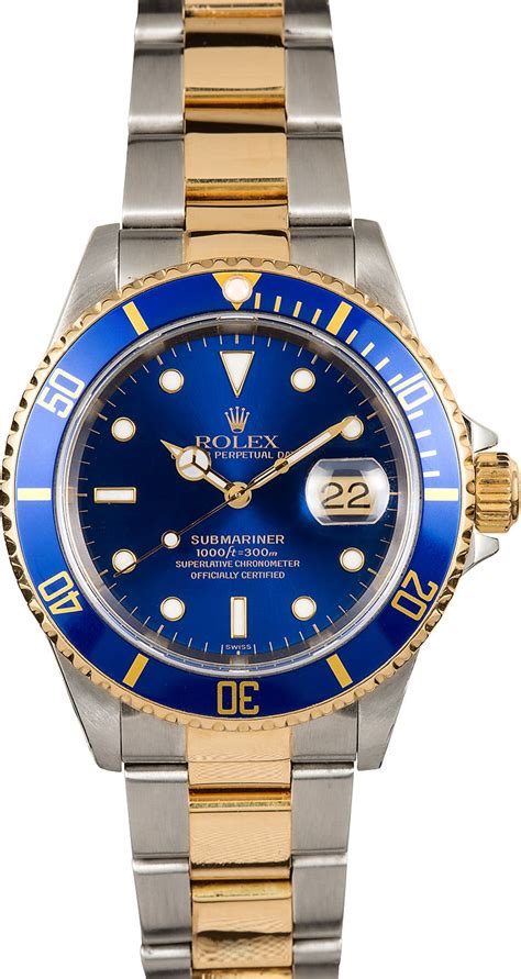 blue rolex men|Rolex blue face submariner.